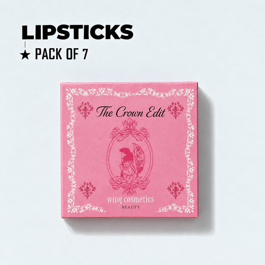 Crown Edit- Pack Of 7 (full size lipsticks)