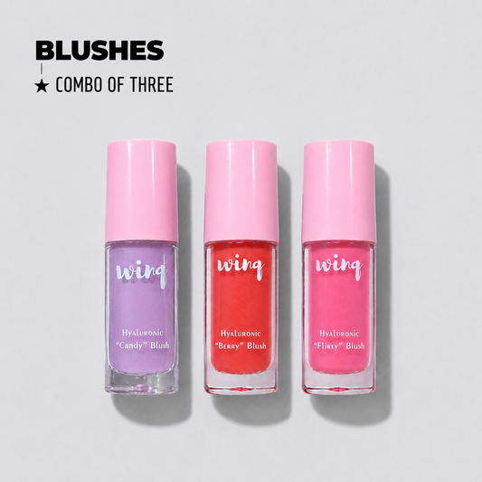 Combo of 3 blushes (flirty,berry,candy) plus free gift