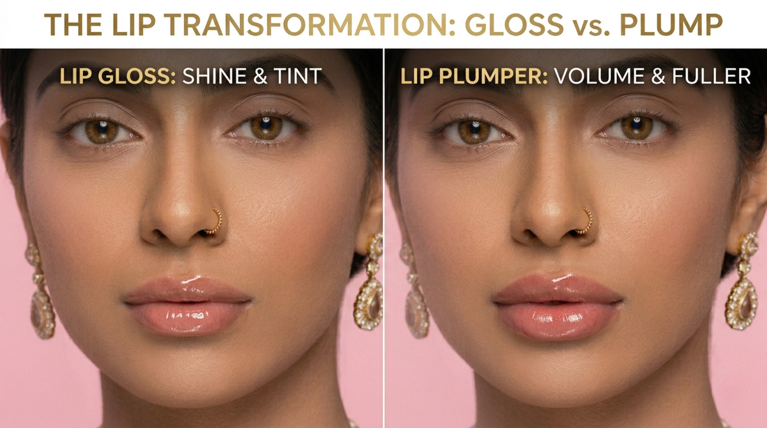 Lip Plumper vs Lip Gloss: What’s the Difference?