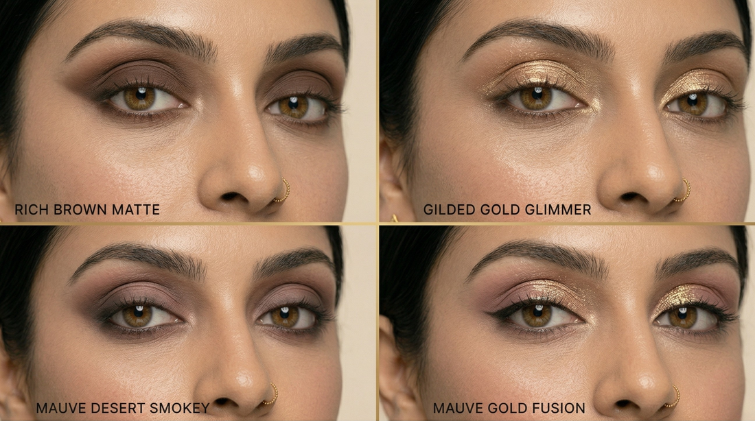 How to Create Multiple Looks with Just 3 Eyeshadows