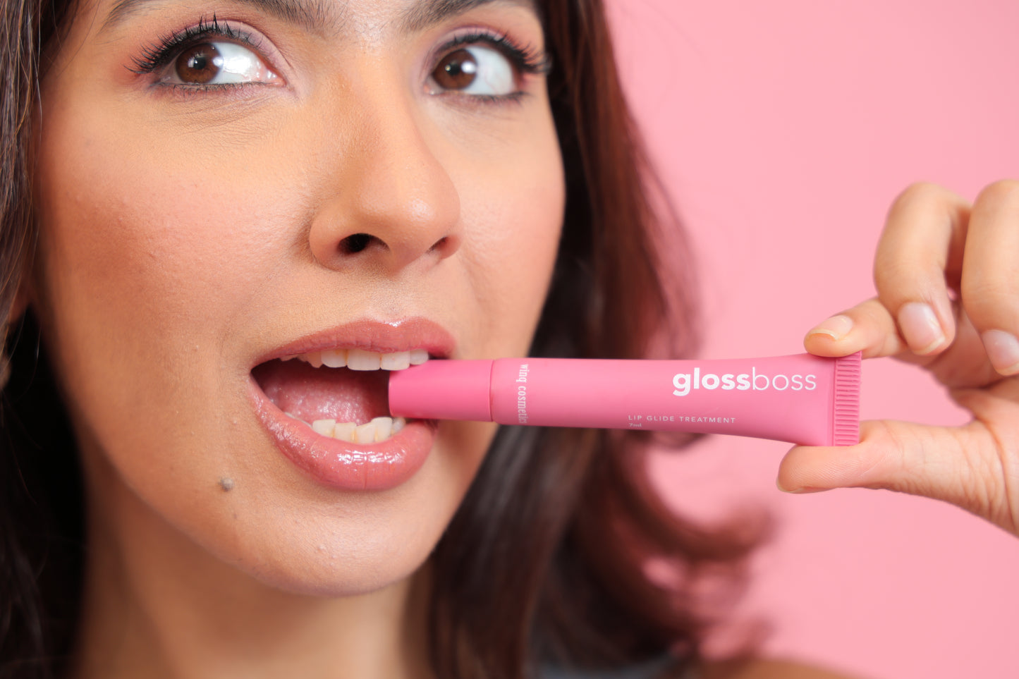 GLOSSBOSS Lip Treatment Balm (pink) free charms💖