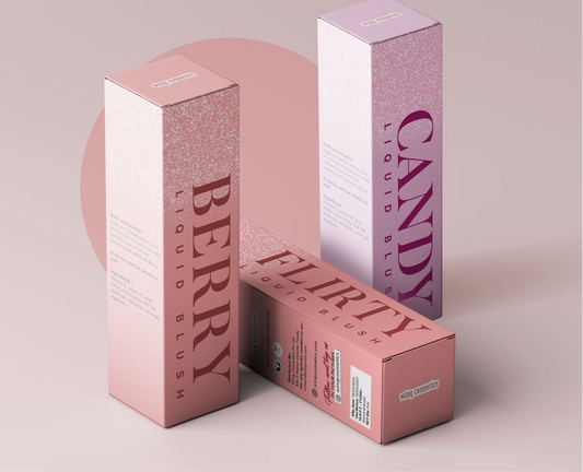 Combo of 3 blushes (flirty,berry,candy) plus free gift