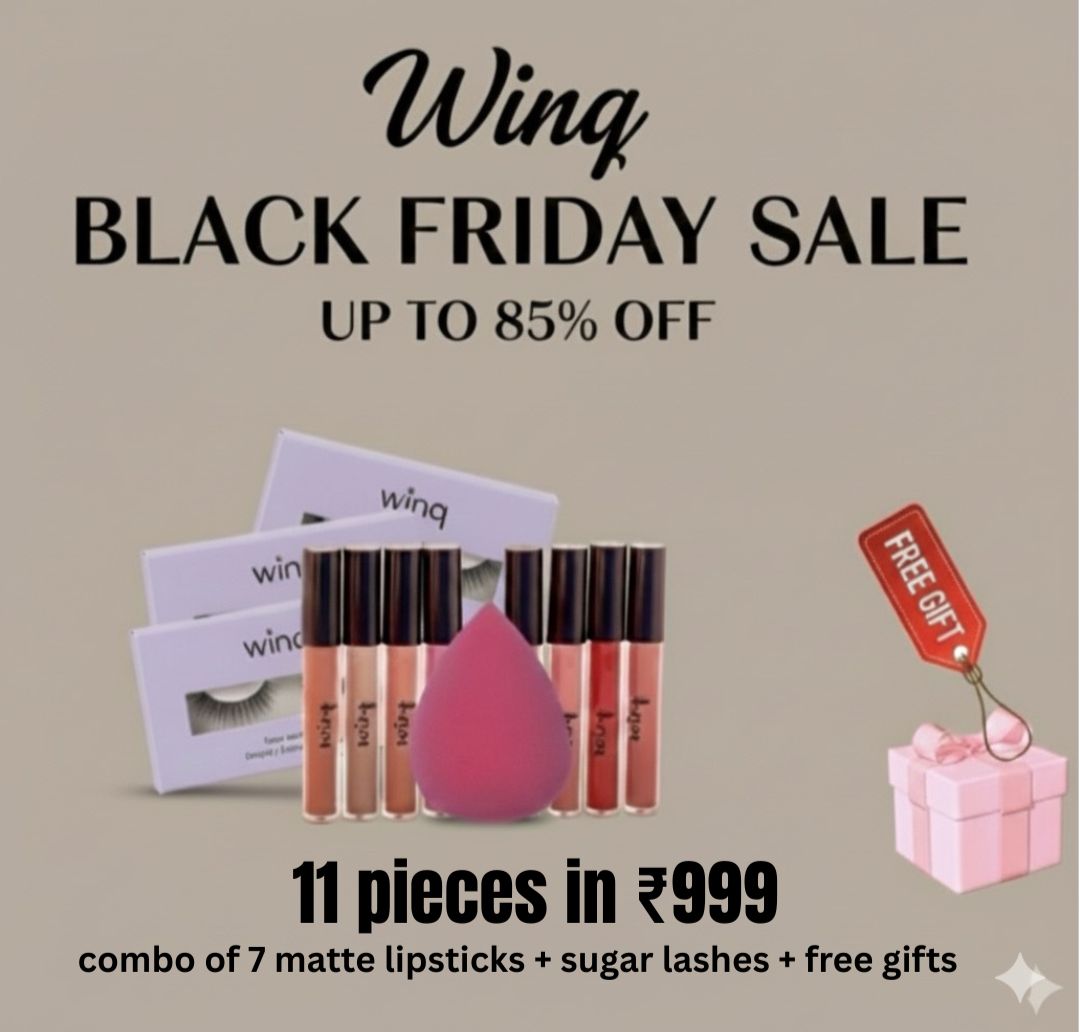 11 pcs in ₹999 COMBO inc free gifts