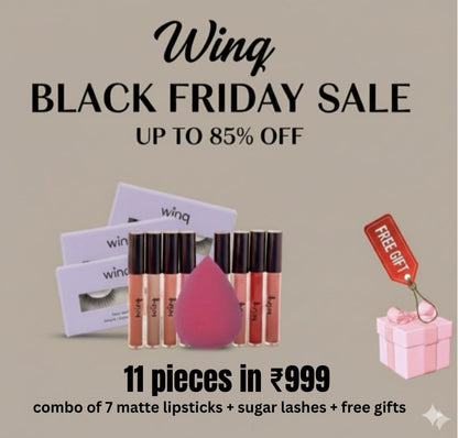 11 pcs in ₹999 COMBO inc free gifts