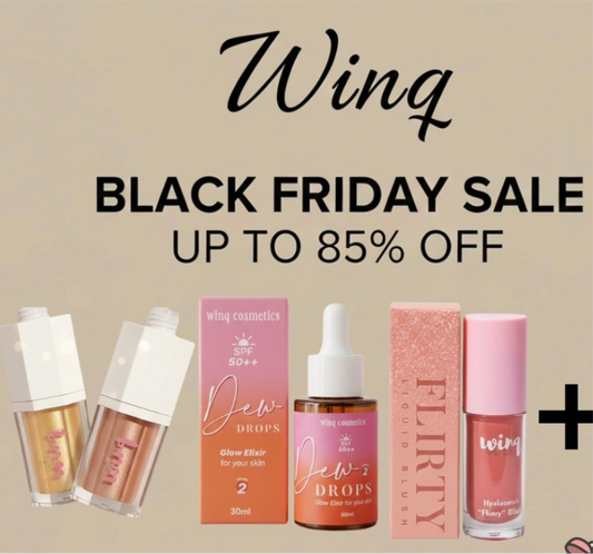 Combo of dew drops+liquid highlighter and blush plus free pizza puff