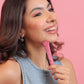 Combo of 2 Lip Treatment GLOSSBOSS(pink & clear) plus tote bag & charms