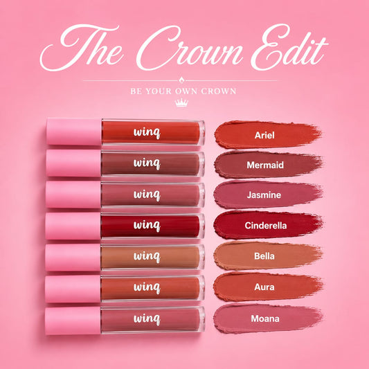 Crown Edit- Pack Of 7 (full size lipsticks)