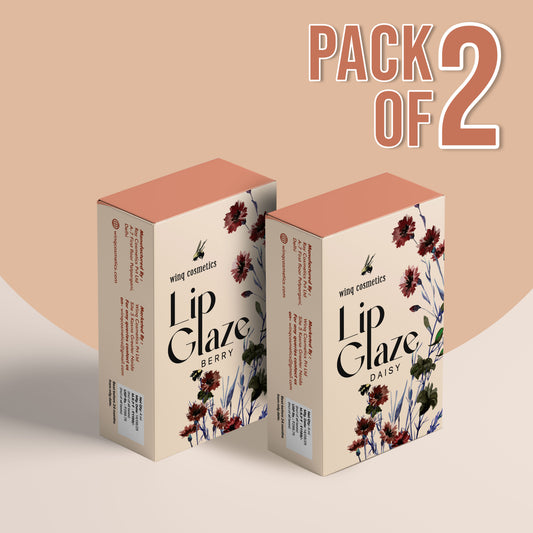 Lip Glaze Berry & Daisy (Pack of 2)