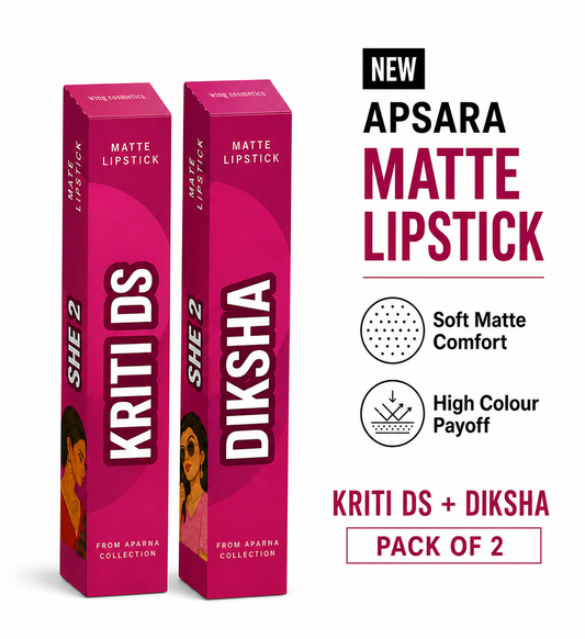 Kriti Ds plus Diksha (2 lipstick combo)