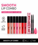 Shimmer Lipsticks plus Lip Liners & gift (Combo of 10)