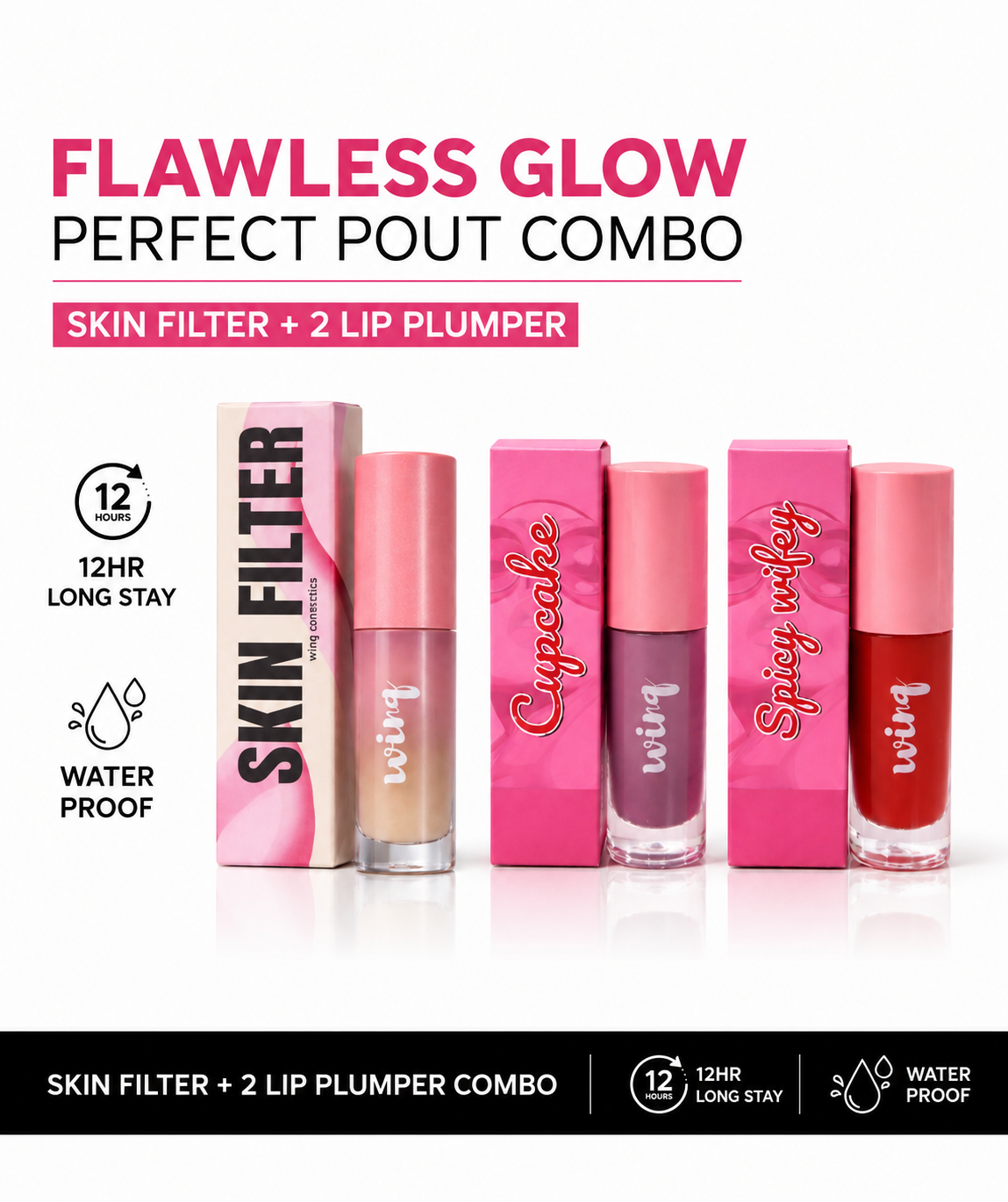 Skin Filter + Lip Plumper Combo