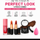Combo Of 4- Lip Plumper, Bullet Lipsticks & Hair Touch Up