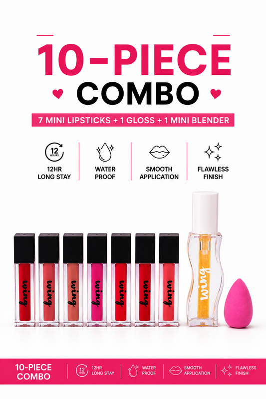 Mini Lipsticks Combo of 10 pcs 😍