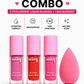 Combo of 3 blushes (flirty,berry,candy) plus free gift