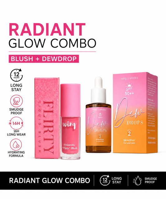 Dew Drops Shade Medium + Flirty Blush