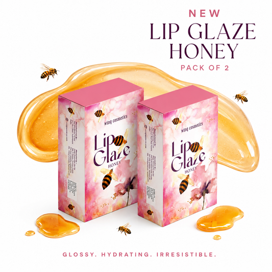 Lip Glaze Honey & Honey (Pack of 2