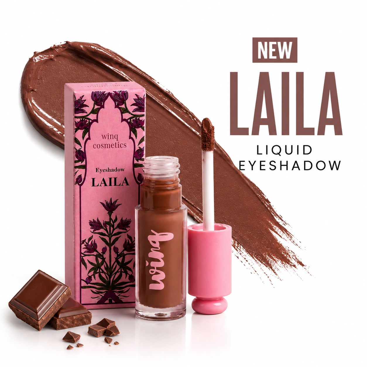 Liquid Matte Eyeshadow- LAILA (Brown)