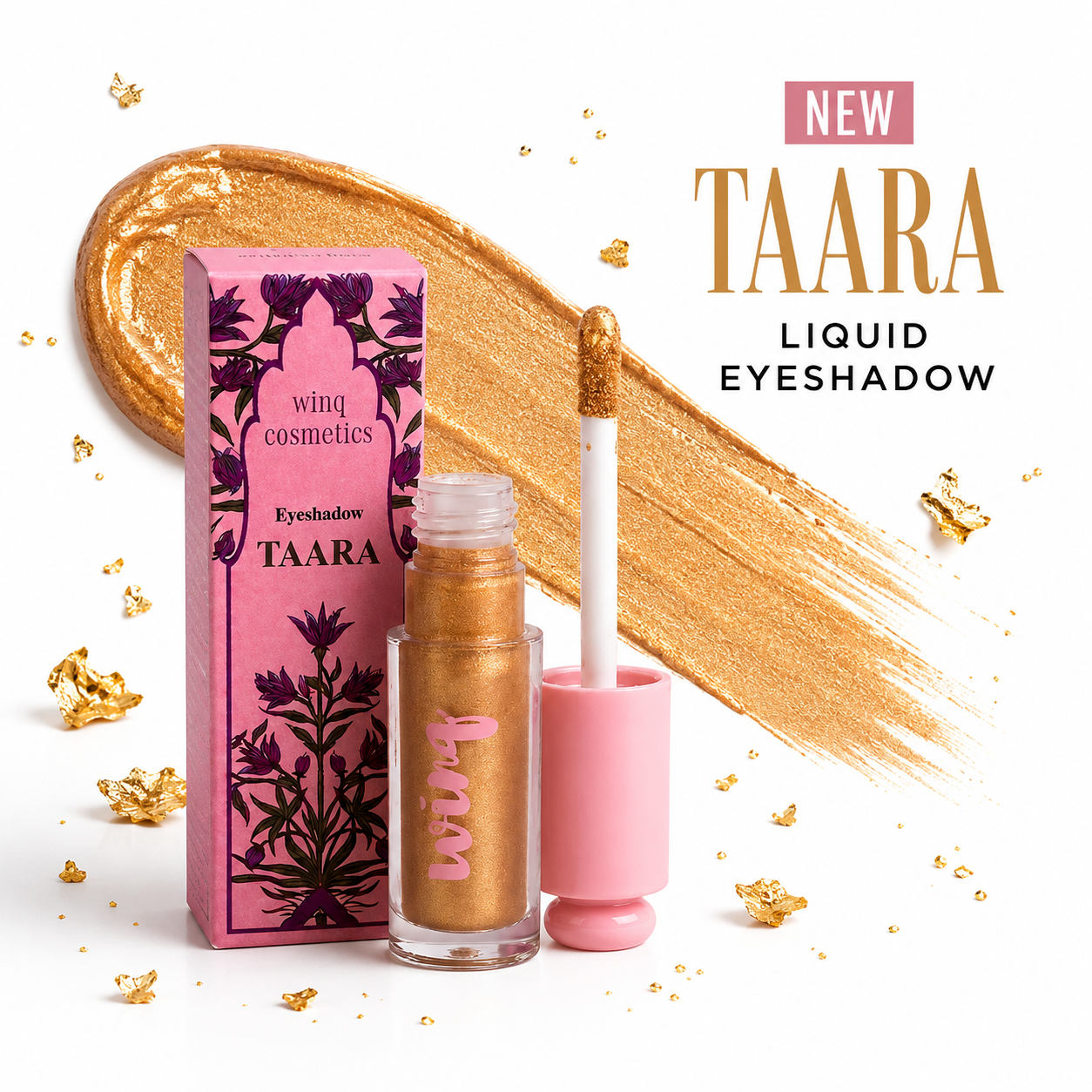 Liquid Matte Eyeshadow - TAARA (gold)