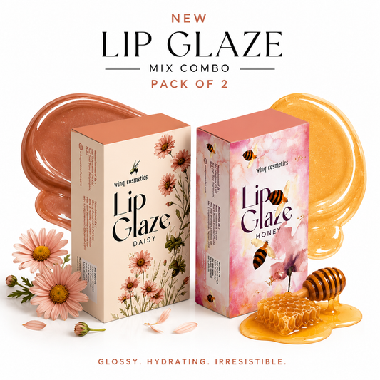 Lip Glaze Daisy & Honey (Pack of 2)