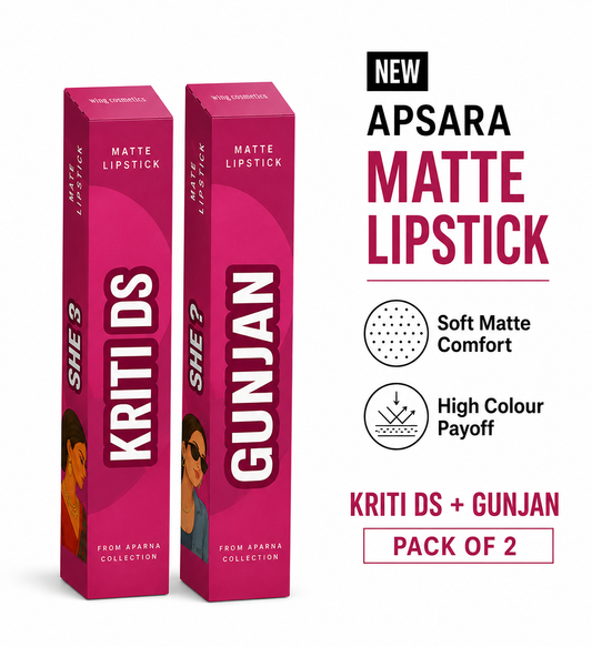 Kriti Ds plus Gunjan (2 lipstick combo)
