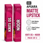 Kriti Ds plus Noor (2 lipstick combo)