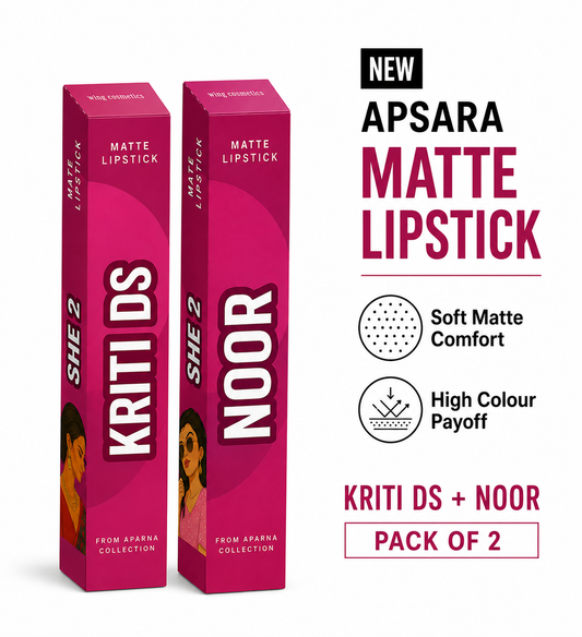 Kriti Ds plus Noor (2 lipstick combo)