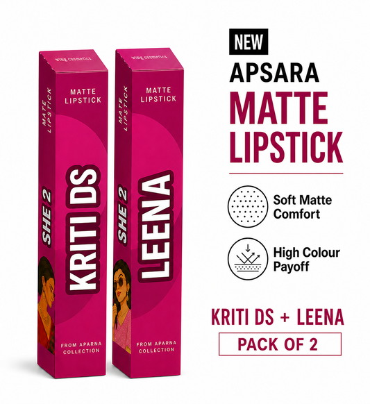Kriti Ds plus Leena (2 lipstick combo)