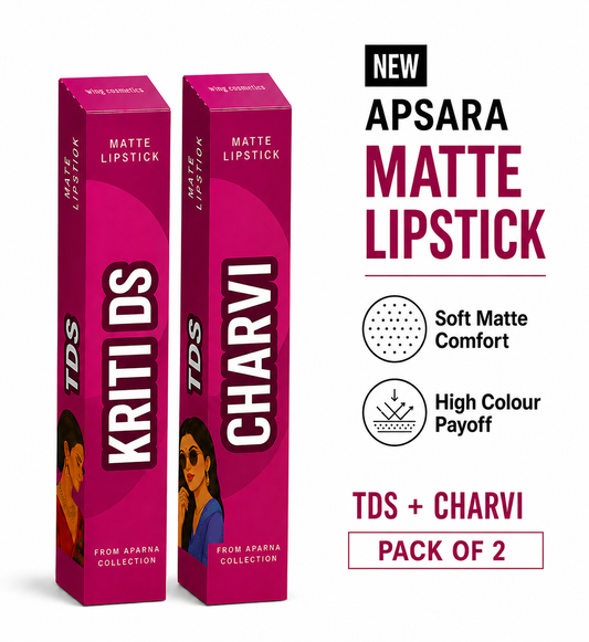 Kriti Ds plus Charvi (2 lipstick combo)