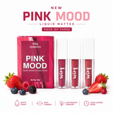 Pink Mood Matte Lipsticks ( Pack of 3)