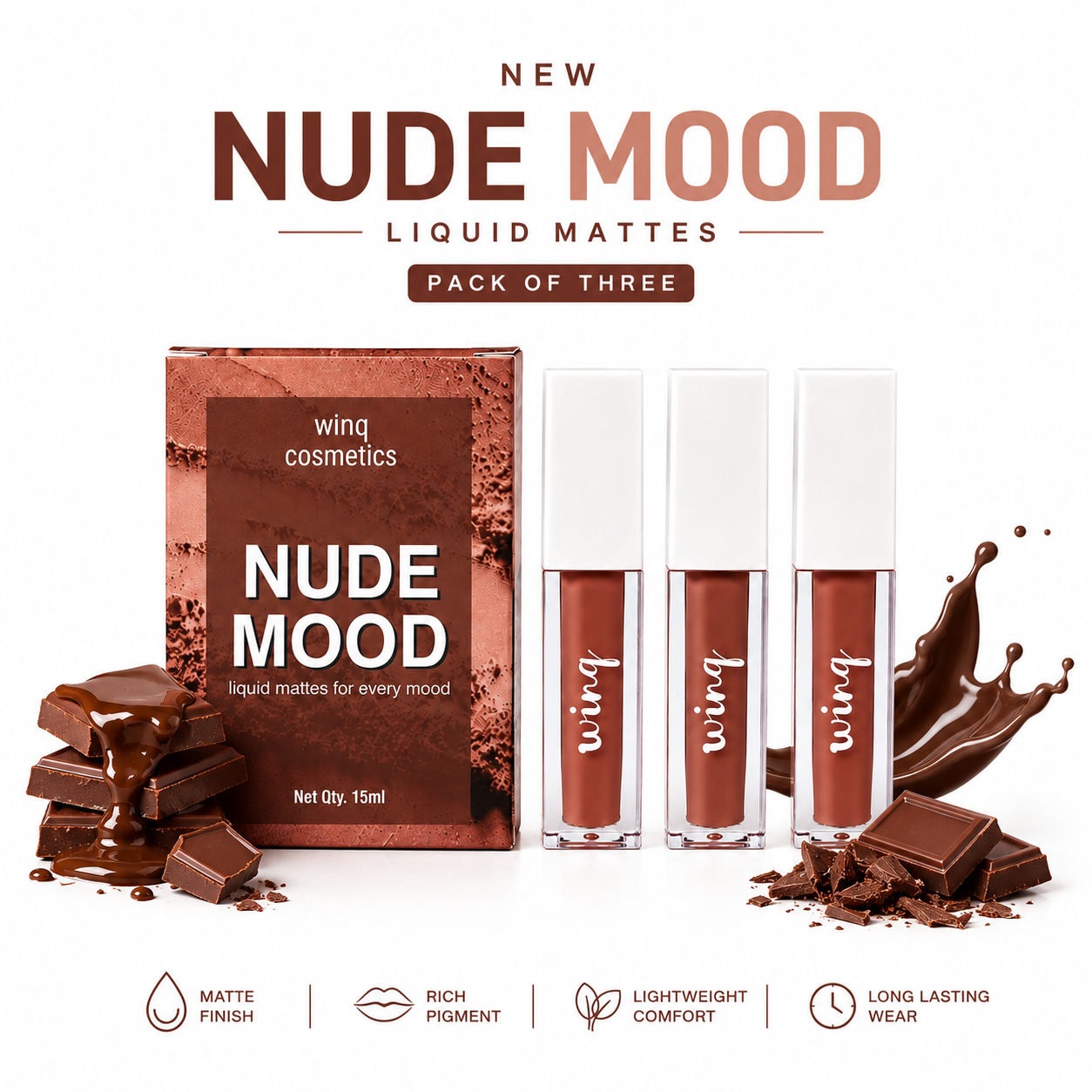 Nude Mood (Pack of 3)