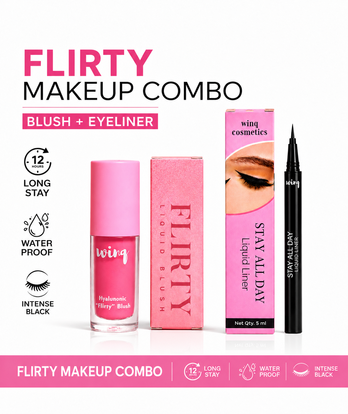 BLUSH + EYELINER COMBO