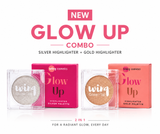 Glow Up Combo - Pack of 2 Highlighters - Gold & Silver