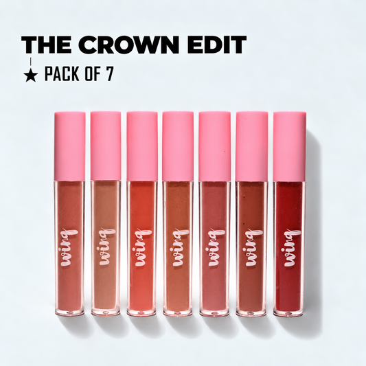 Crown Edit- Pack Of 7 (full size lipsticks)