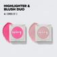 Rosè & Champagne Combo of 2 (Highlight & Blush Duo)