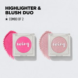 Rosè & Champagne Combo of 2 (Highlight & Blush Duo)