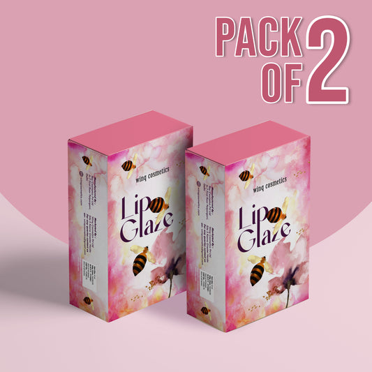 Lip Gaze Honey & Honey (Pack of 2