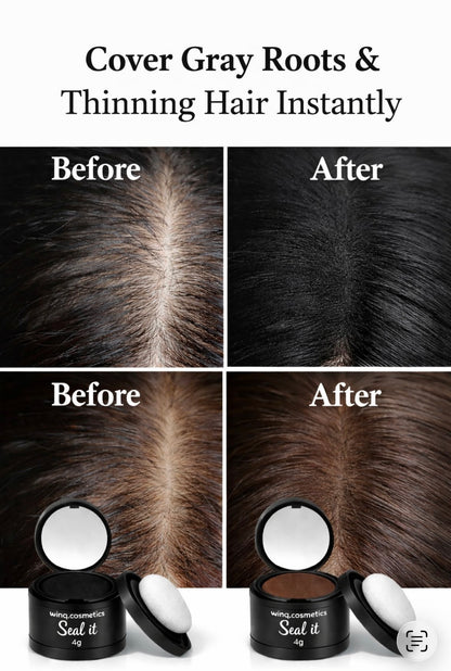 Seal IT- Hair Cover Up Black (plus free gifts)