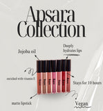 Apsara Matte Lipsticks (Pack of 7) plus mini blender