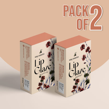 Lip Glaze ( Pack of 2 )