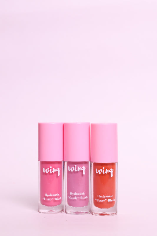 Combo of 3 blushes (flirty,berry,candy) plus free gift