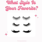 3 Eyelashes Bundle - Lash Paradise